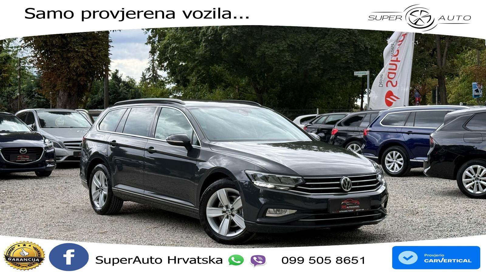 Volkswagen Passat Variant 2.0 TDI (190 KS) DSG Business LED+GR SJED+ACC