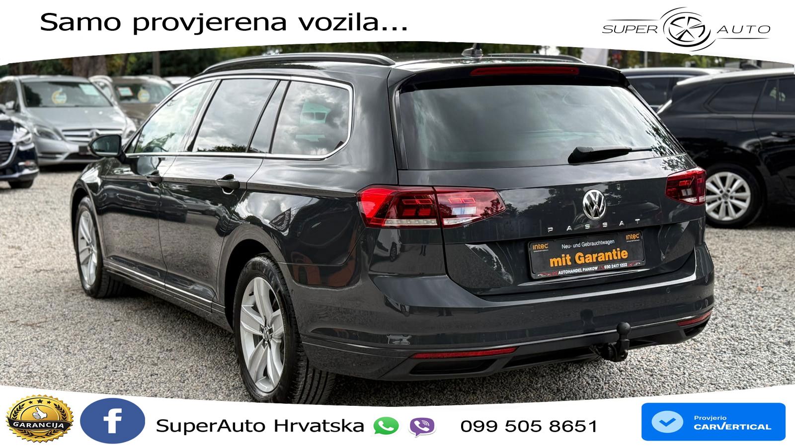 Volkswagen Passat Variant 2.0 TDI (190 KS) DSG Business LED+GR SJED+ACC