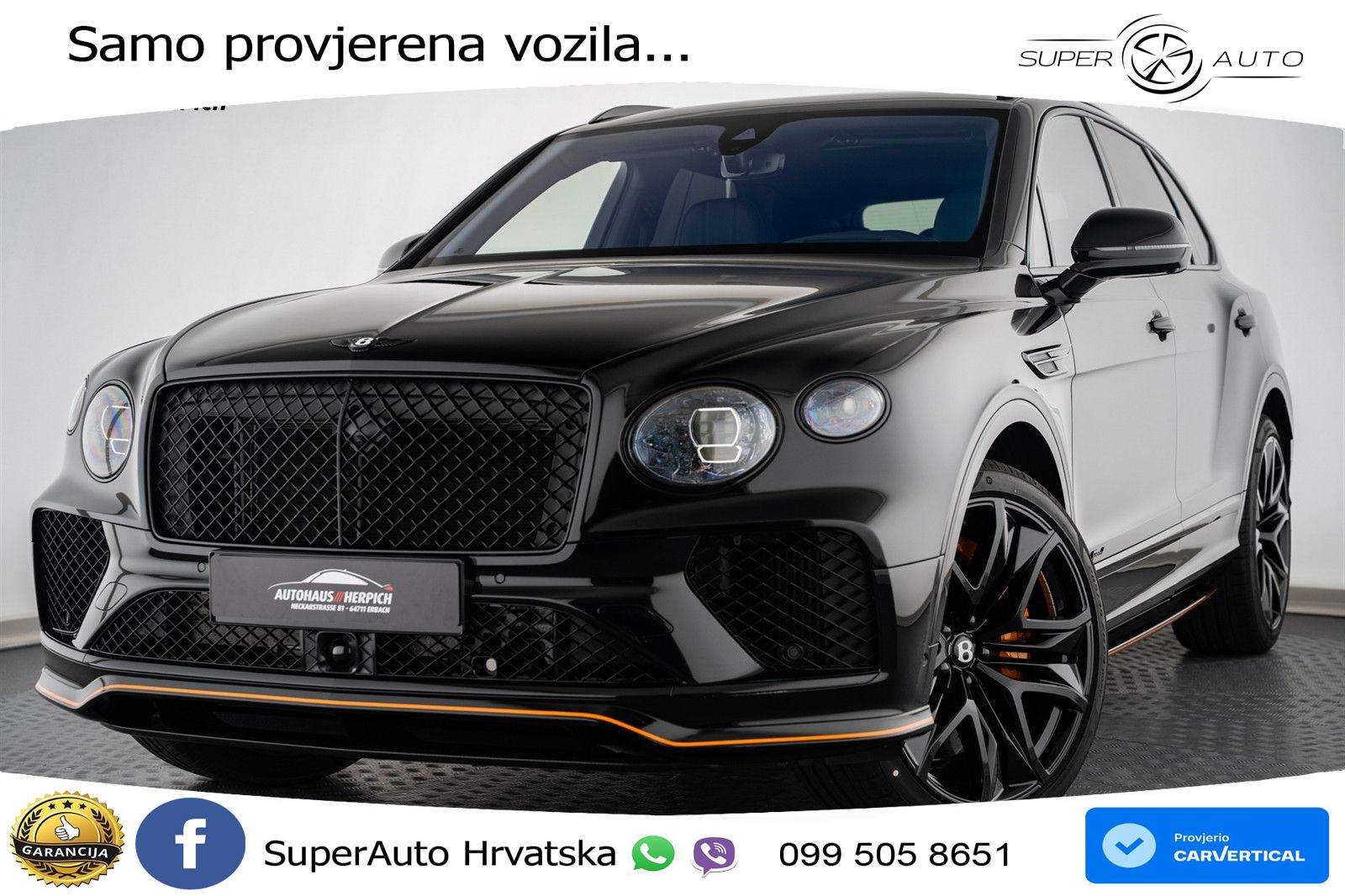 Bentley Bentayga Speed 4.0 V8 (650 KS) AWD Automatic LED+GR SJED+ACC