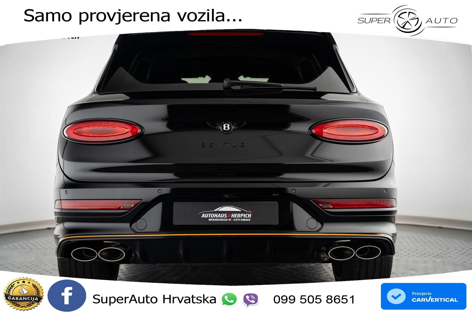 Bentley Bentayga Speed 4.0 V8 (650 KS) AWD Automatic LED+GR SJED+ACC