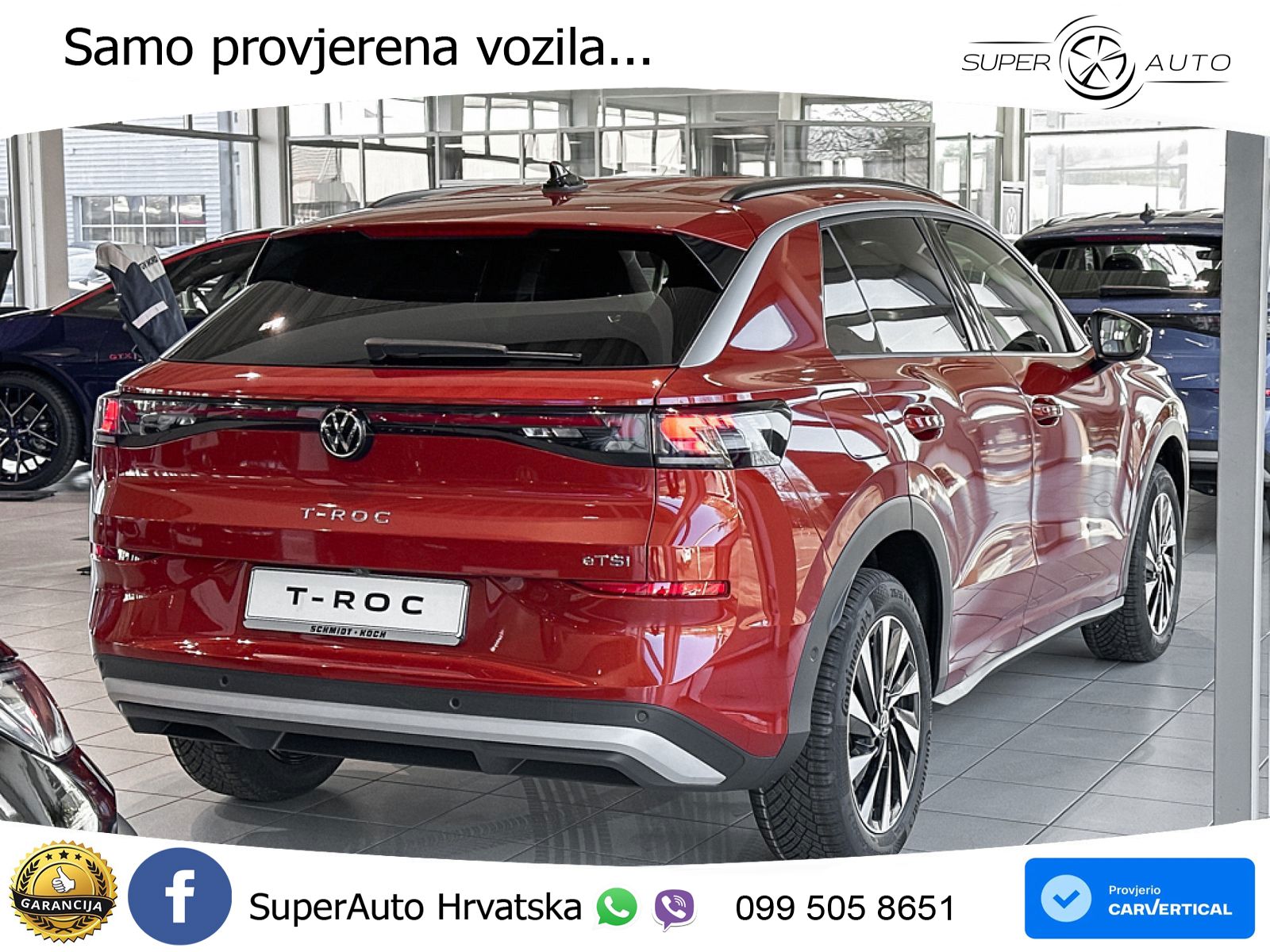 Volkswagen T-Roc 1.5 eTSI (150 KS)  DSG LED+GR SJED+ACC