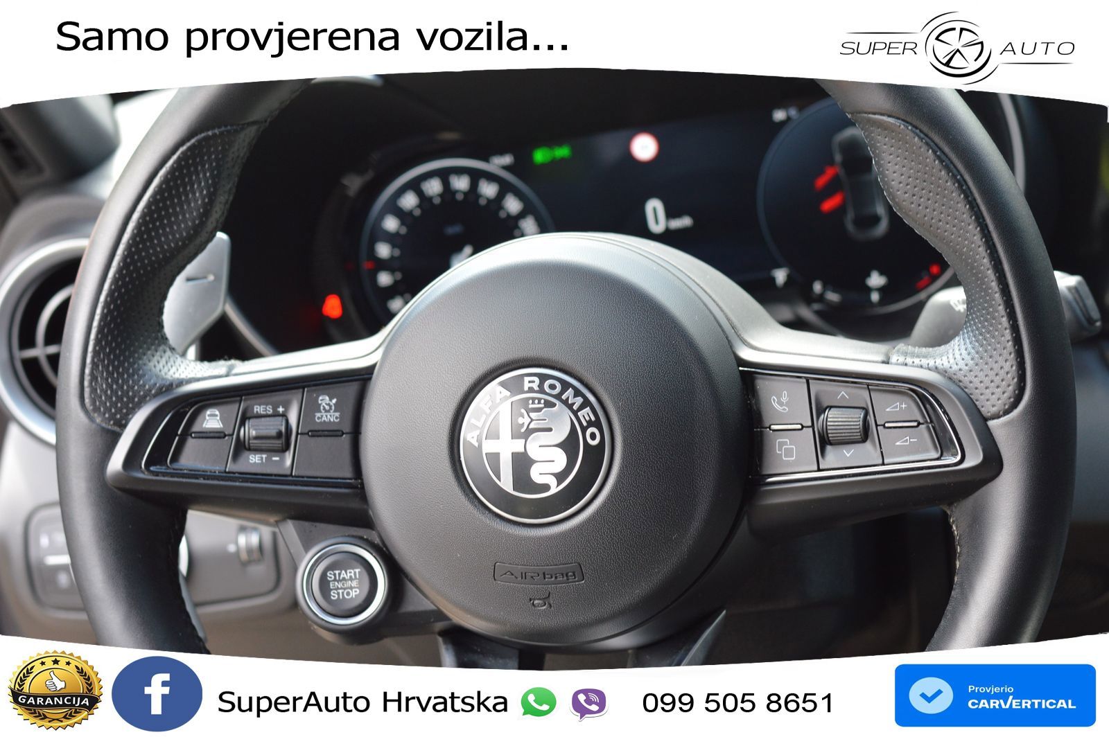 Alfa Romeo Giulia 2.0 Turbo (280 KS) Q4 Automatic LED+GR SJED+ACC