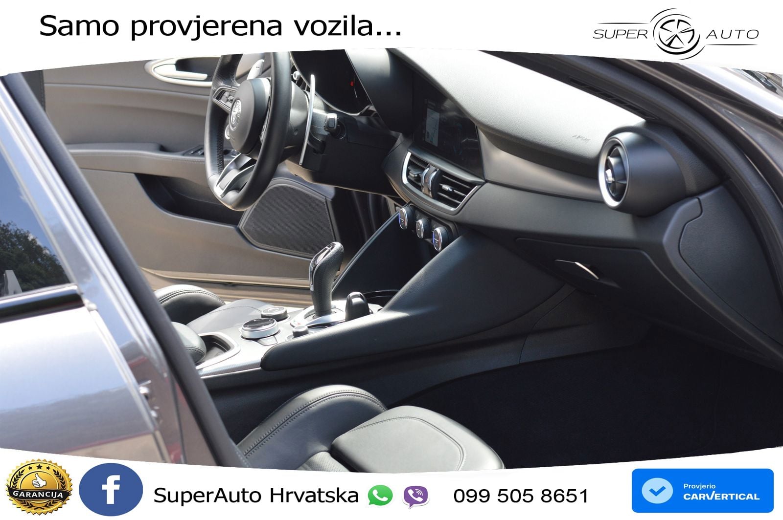 Alfa Romeo Giulia 2.0 Turbo (280 KS) Q4 Automatic LED+GR SJED+ACC