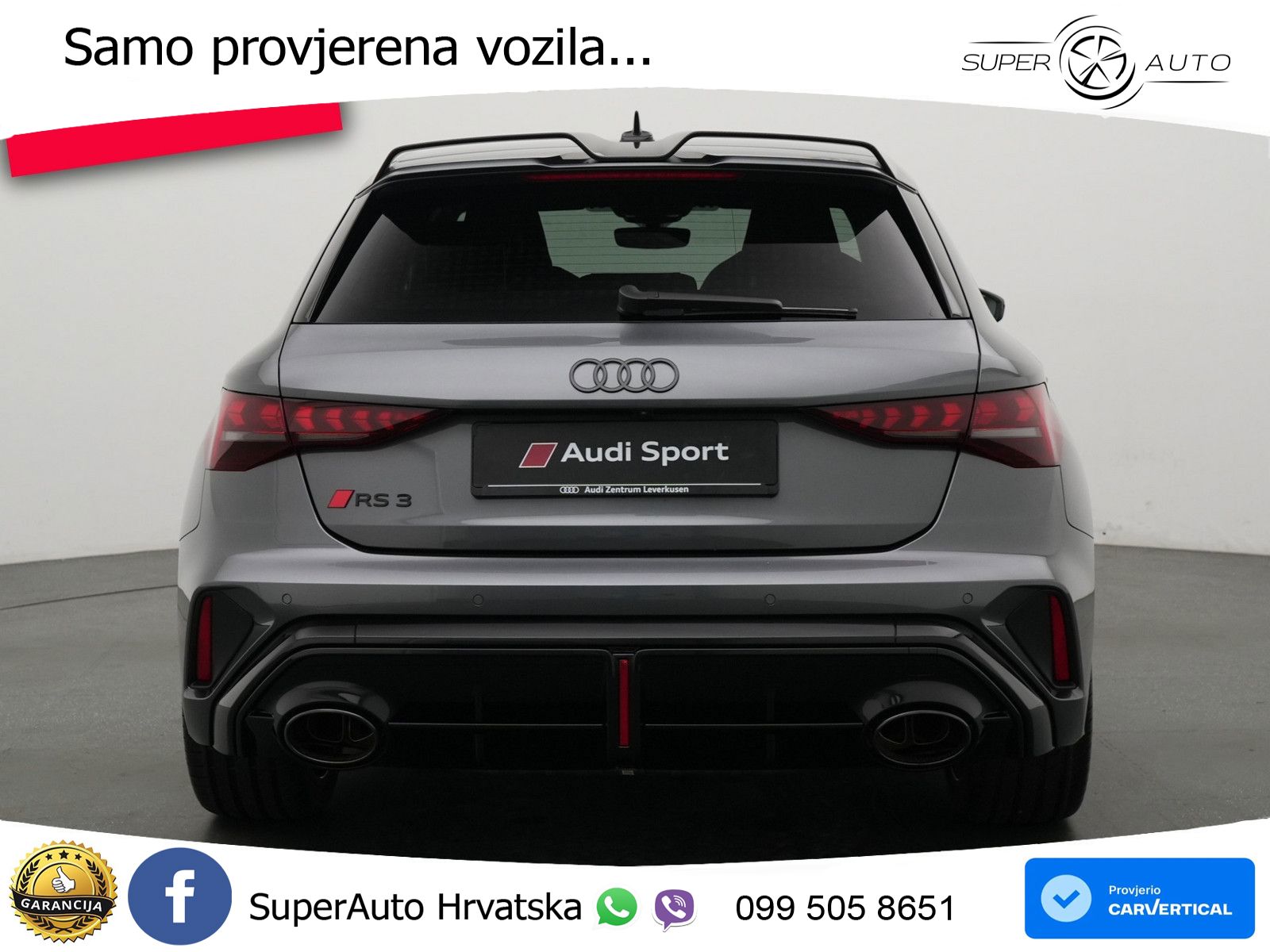 Audi RS3 Sportback 2.5 TFSI (400 KS) quattro S tronic MATRIX+GR SJED+KAM