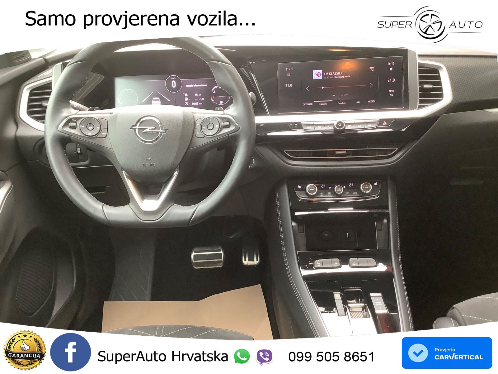 Opel Grandland 1.2i Turbo (130 KS) Automatic Elegance LED+GR SJED+ACC