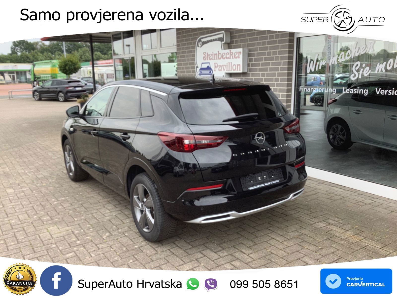 Opel Grandland 1.2i Turbo (130 KS) Automatic Elegance LED+GR SJED+ACC