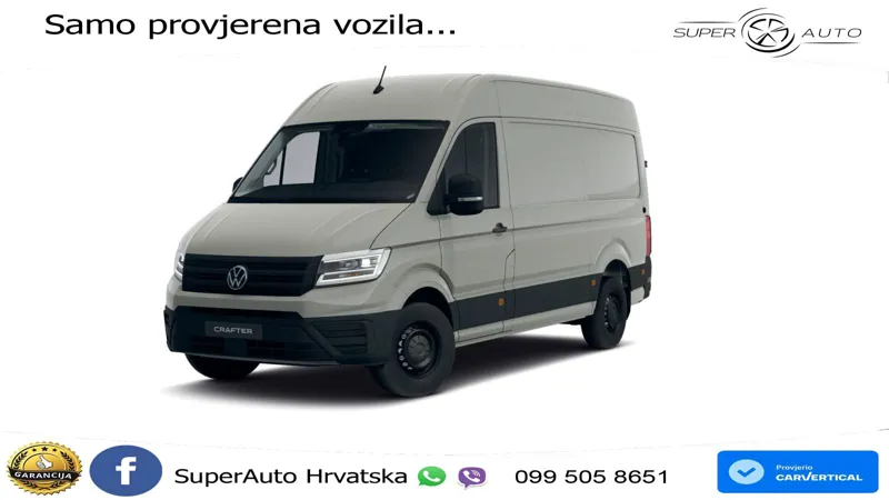Volkswagen Crafter Kasten 35 2.0 TDI MITTELLANG HOCHDACH FW 177 KS