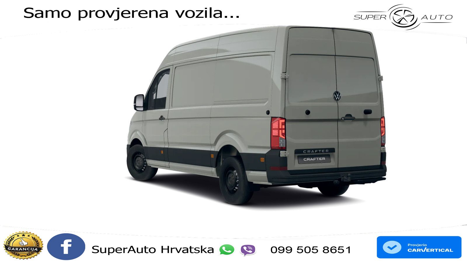 Volkswagen Crafter Kasten 35 2.0 TDI MITTELLANG HOCHDACH FW 177 KS