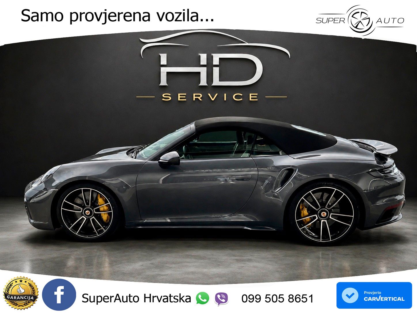 Porsche 911 Turbo S 3.8 (650 KS) PDK MATRIX+GR SJED+KAM
