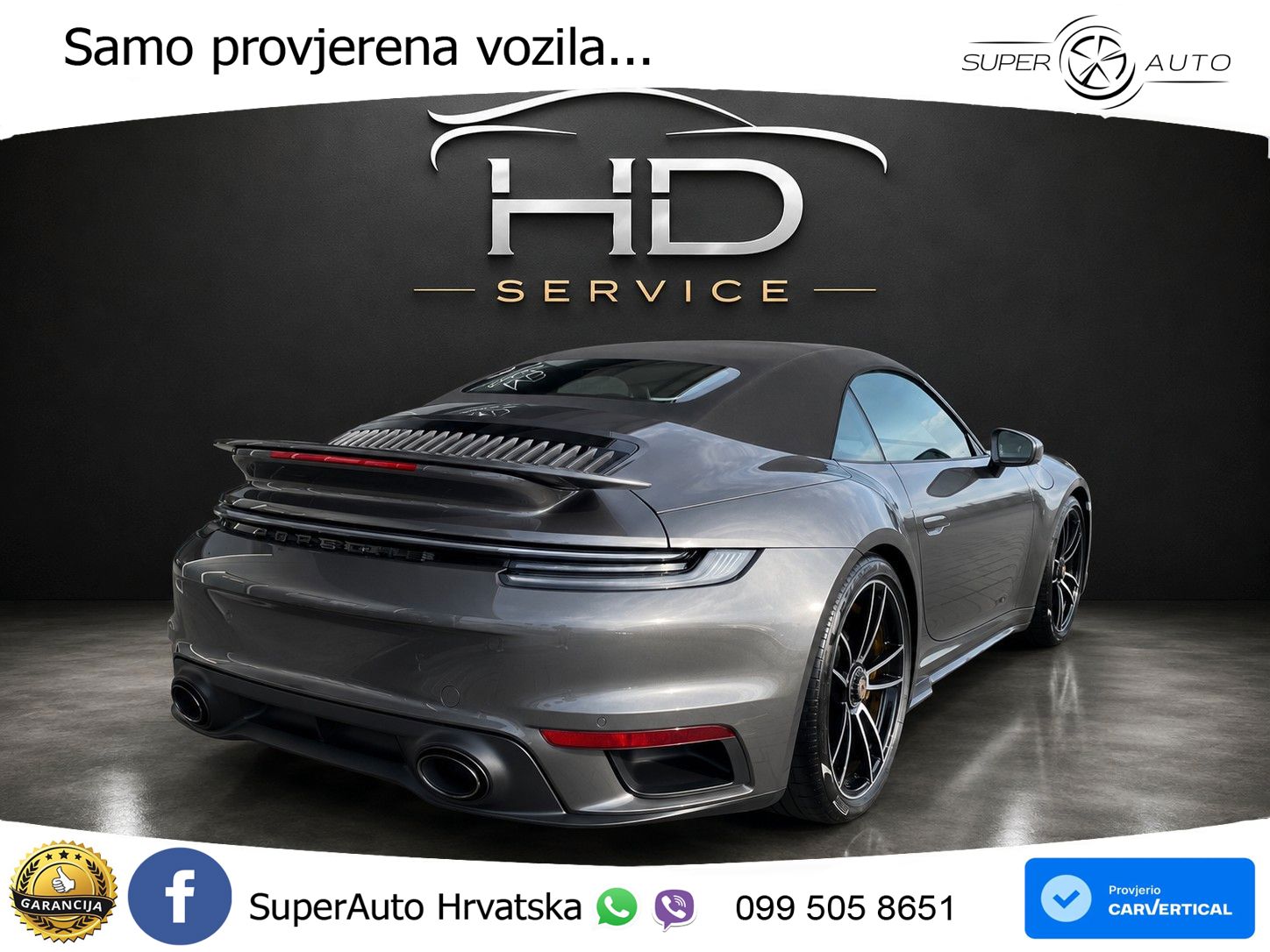 Porsche 911 Turbo S 3.8 (650 KS) PDK MATRIX+GR SJED+KAM
