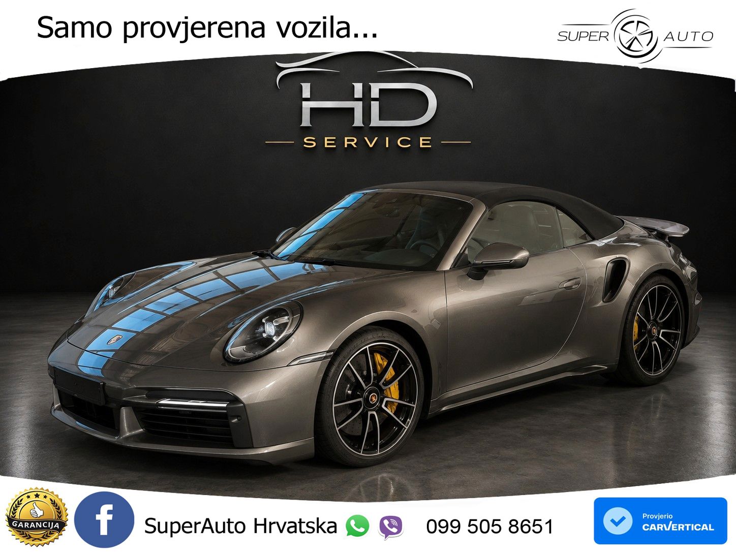 Porsche 911 Turbo S 3.8 (650 KS) PDK MATRIX+GR SJED+KAM