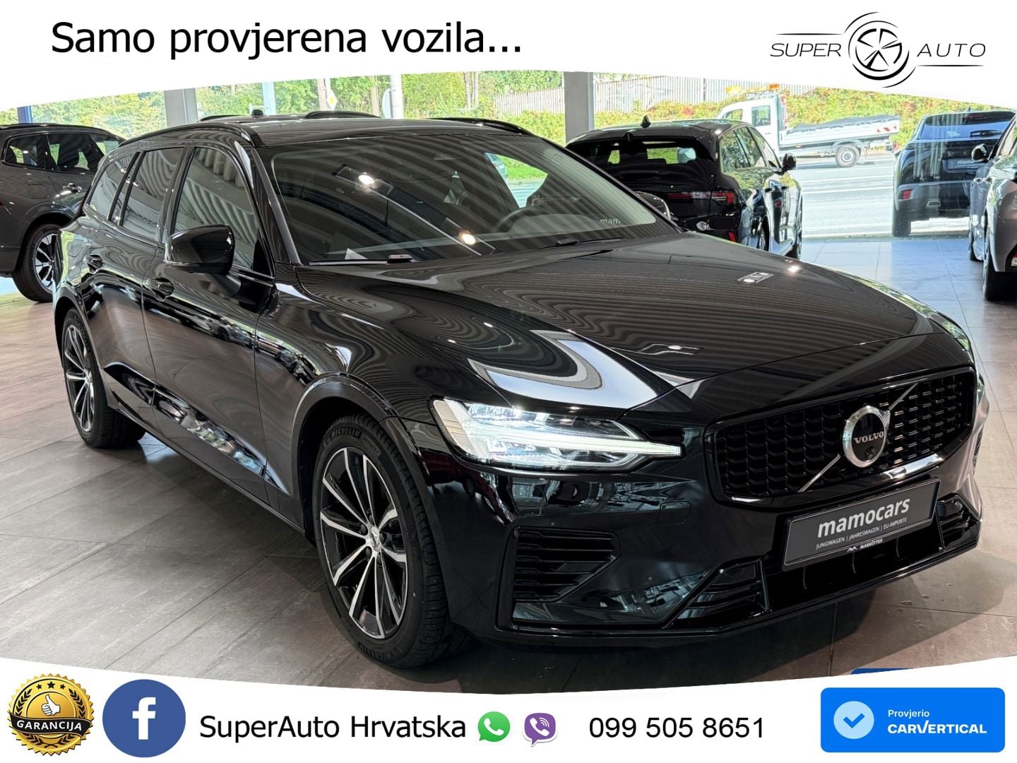 Volvo V60 2.0 T8 AWD Geartronic LED+GR SJED+ACC