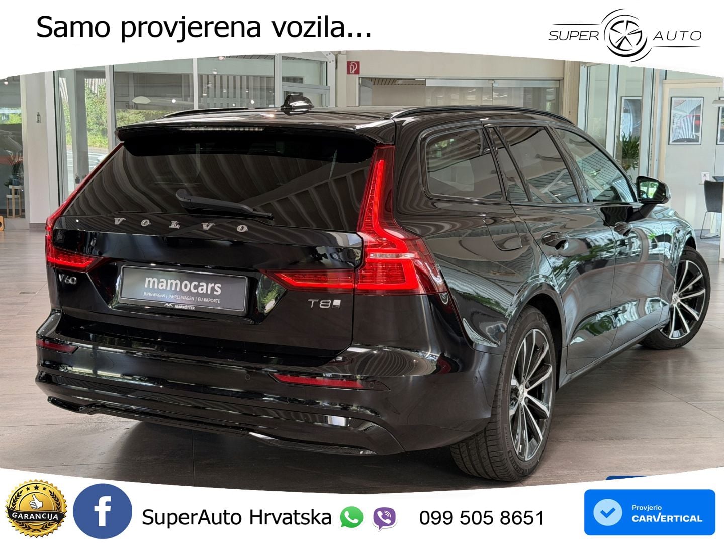 Volvo V60 2.0 T8 AWD Geartronic LED+GR SJED+ACC