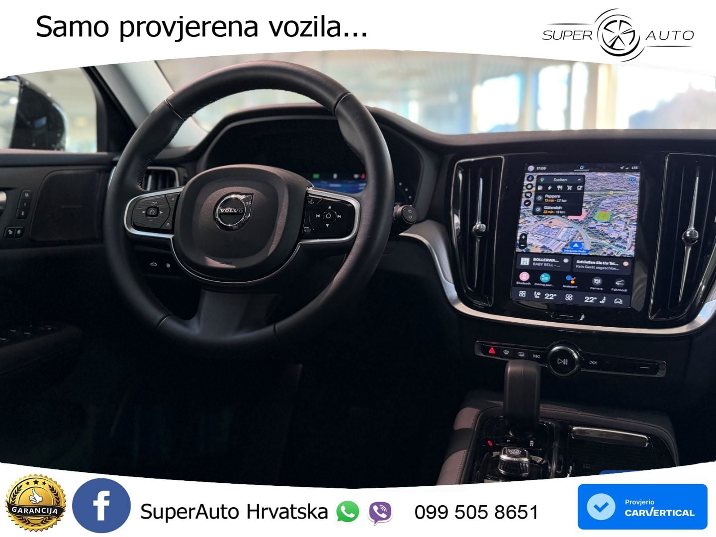 Volvo V60 2.0 T8 AWD Geartronic LED+GR SJED+ACC