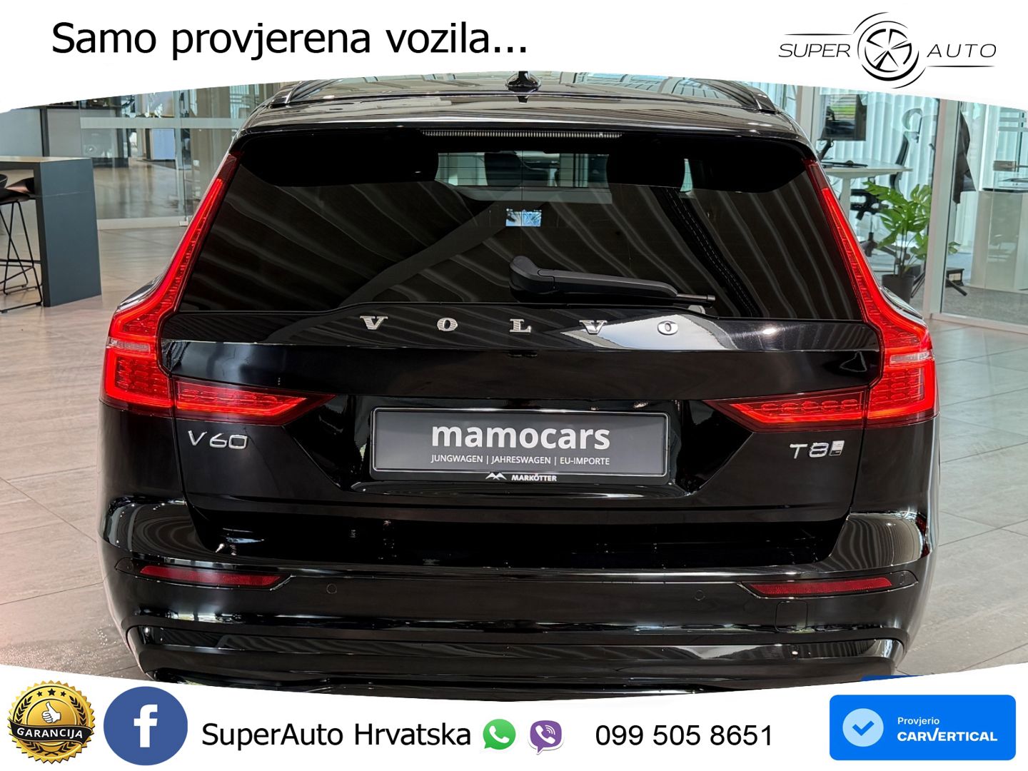 Volvo V60 2.0 T8 AWD Geartronic LED+GR SJED+ACC