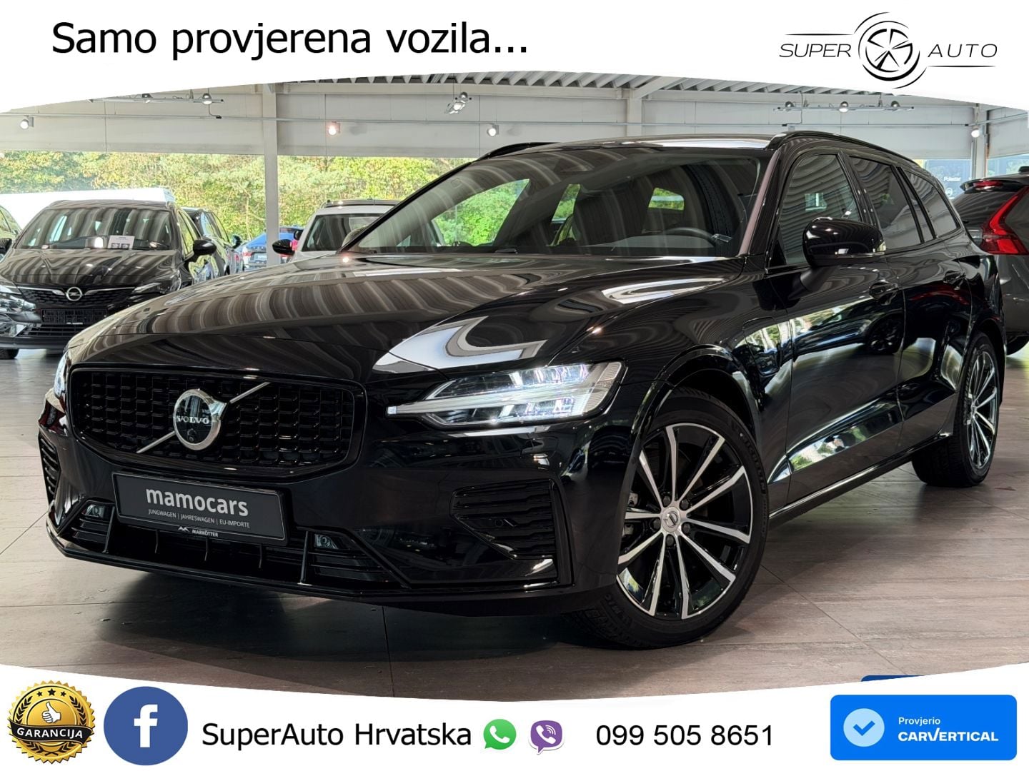 Volvo V60 2.0 T8 AWD Geartronic LED+GR SJED+ACC
