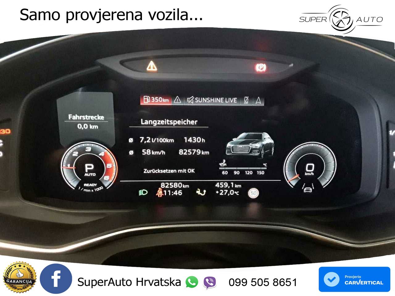 Audi A6 45 TDI V6 (245 KS) quattro ultra S tronic LED+GR SJED+ACC