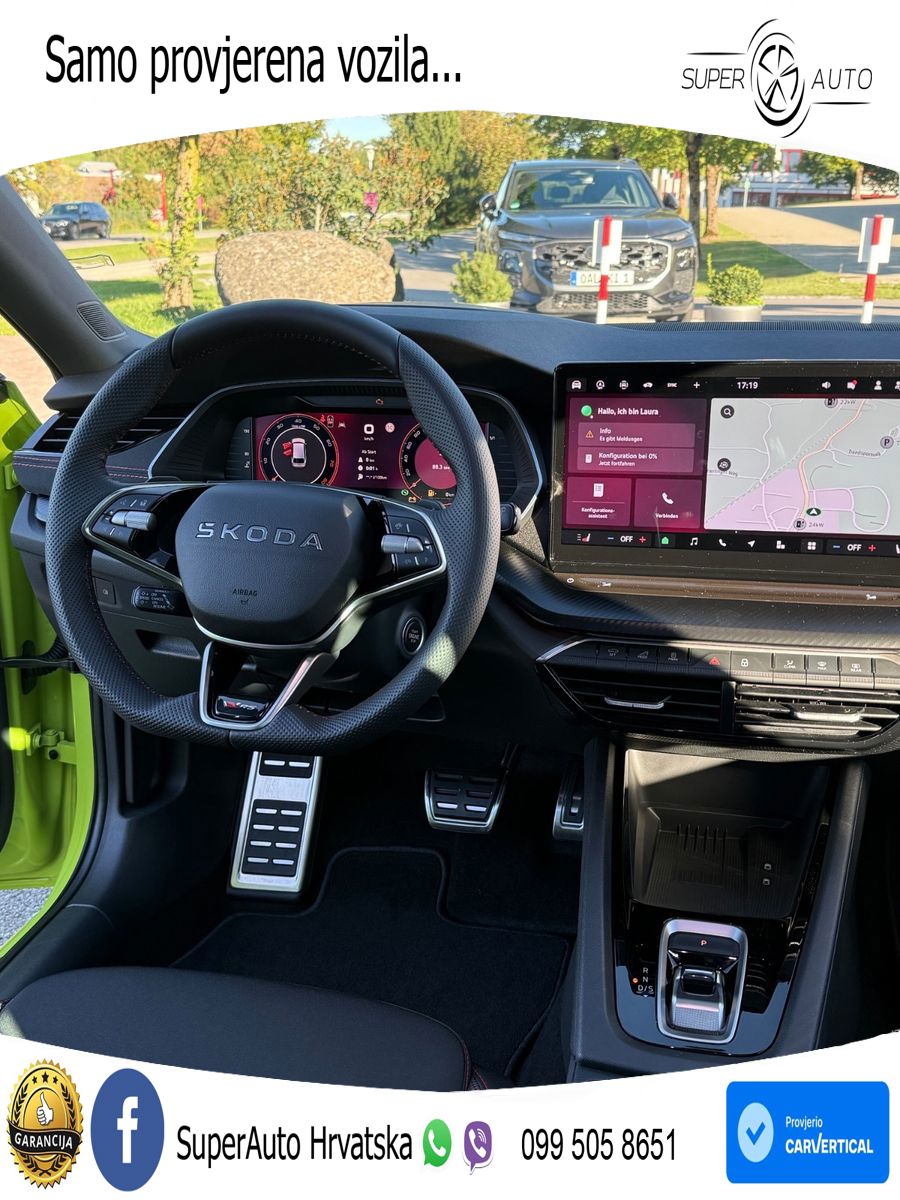 Škoda Octavia Combi RS 2.0 TSI (265 KS) DSG LED+GR SJED+ACC