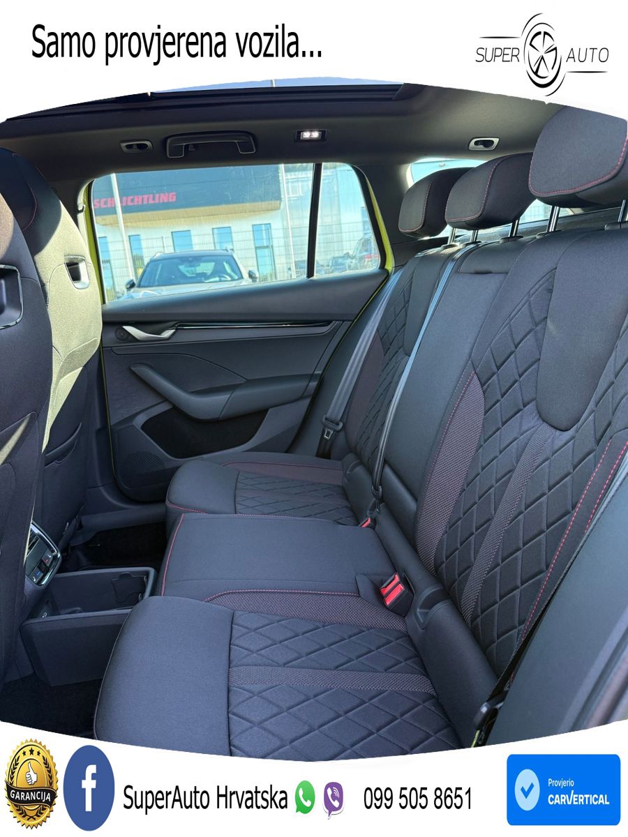 Škoda Octavia Combi RS 2.0 TSI (265 KS) DSG LED+GR SJED+ACC