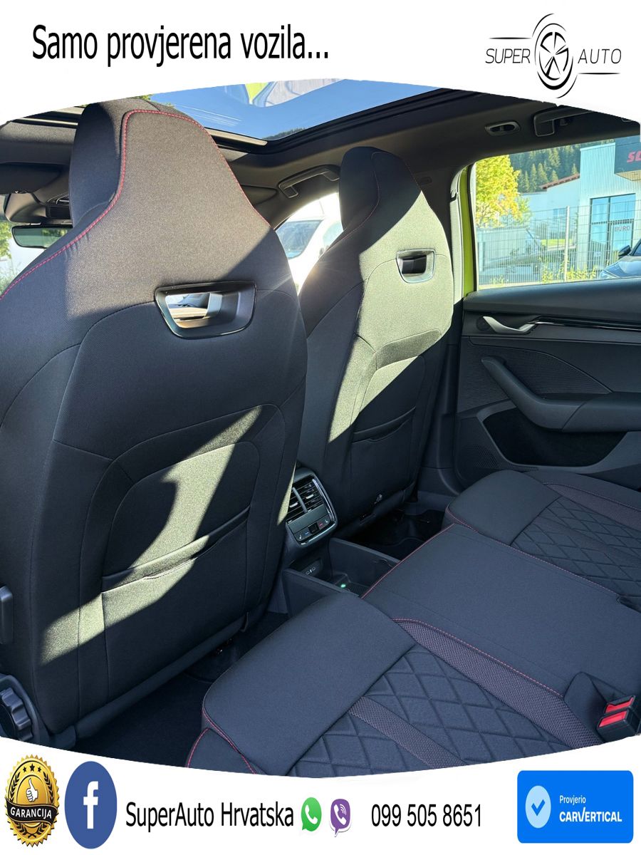 Škoda Octavia Combi RS 2.0 TSI (265 KS) DSG LED+GR SJED+ACC