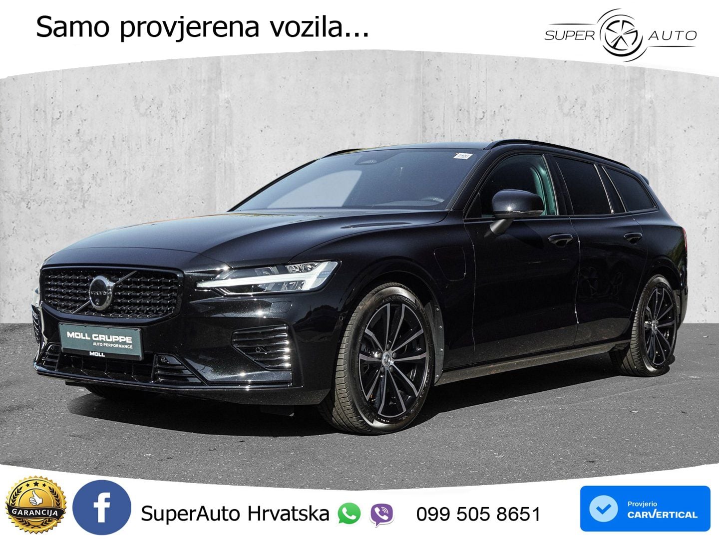Volvo V60 2.0 T8 AWD Geartronic LED+GR SJED+ACC