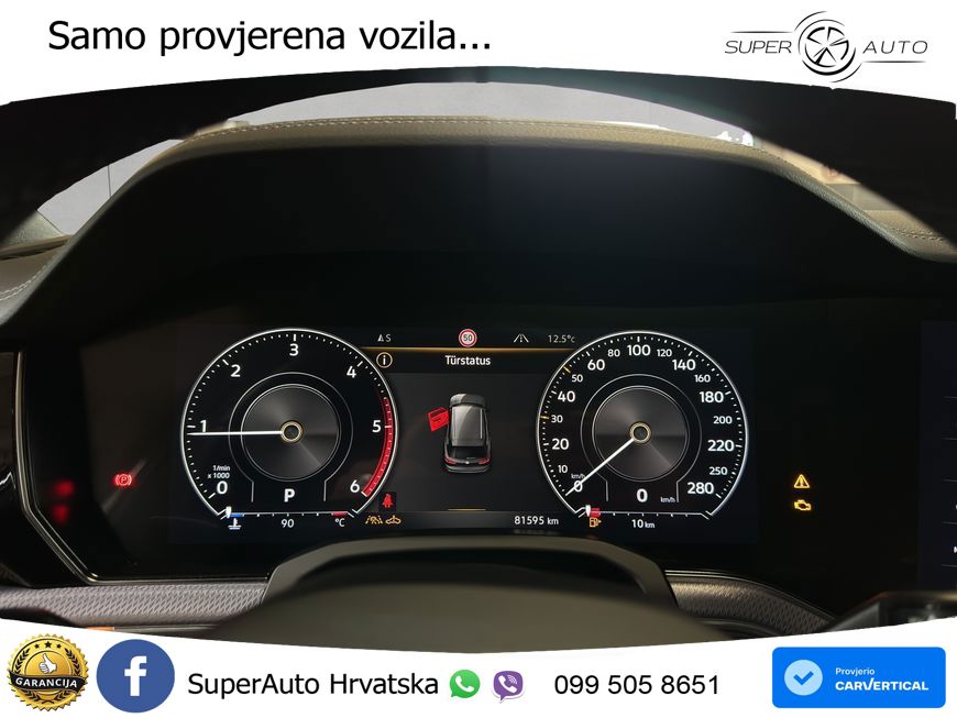 Volkswagen Touareg 3.0 V6 TDI (286 KS) 4MOTION Tiptronic R-Line LED+GR SJED+ACC