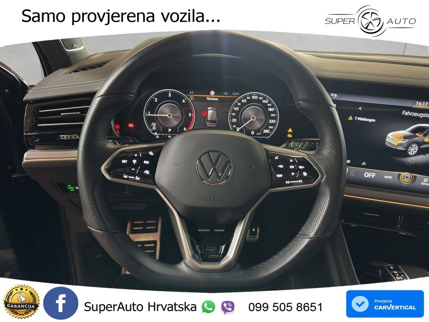 Volkswagen Touareg 3.0 V6 TDI (286 KS) 4MOTION Tiptronic R-Line LED+GR SJED+ACC