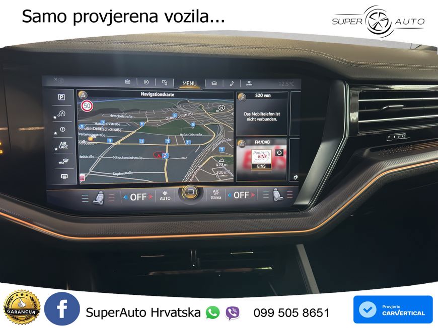 Volkswagen Touareg 3.0 V6 TDI (286 KS) 4MOTION Tiptronic R-Line LED+GR SJED+ACC