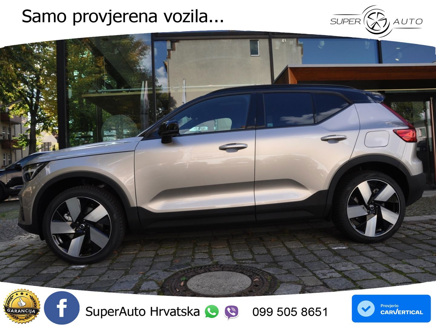 Volvo XC40 Recharge 69 kWh 231 KS Single Motor ACC+GR SJED+360+PANO