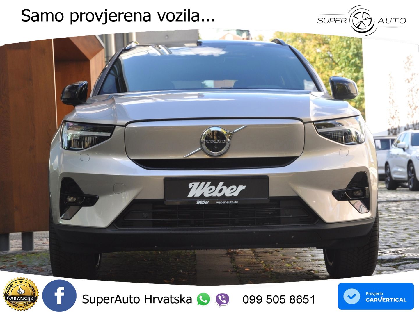 Volvo XC40 Recharge 69 kWh 231 KS Single Motor ACC+GR SJED+360+PANO
