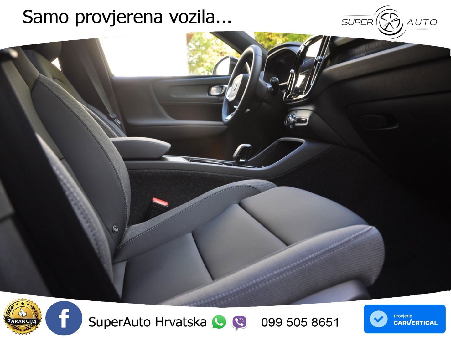 Volvo XC40 Recharge 69 kWh 231 KS Single Motor ACC+GR SJED+360+PANO
