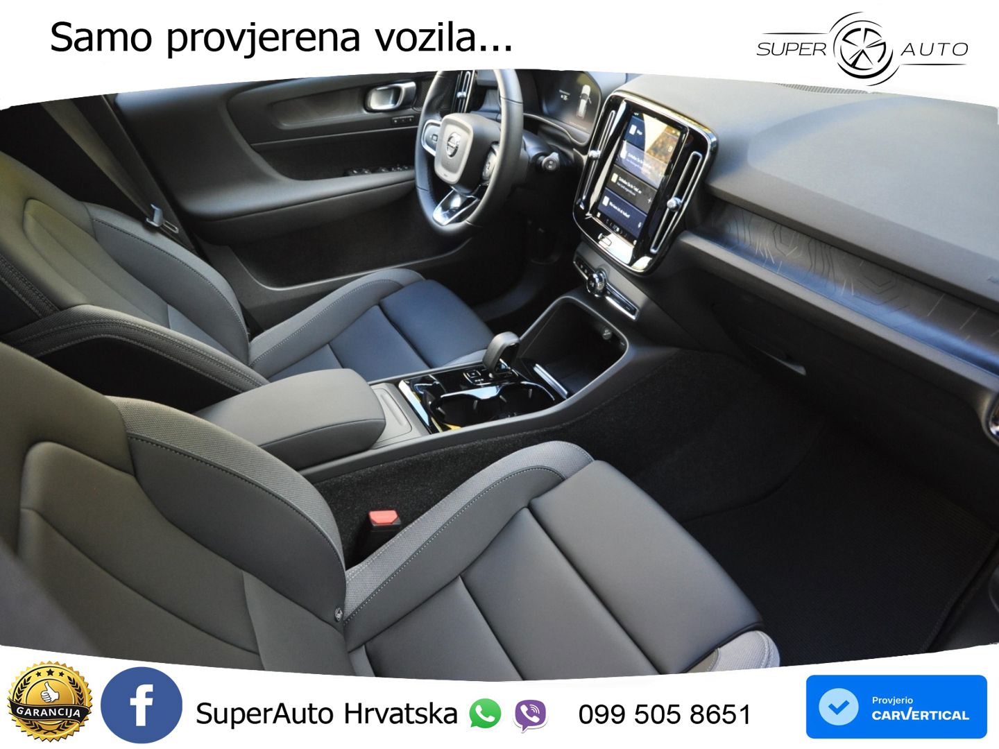 Volvo XC40 Recharge 69 kWh 231 KS Single Motor ACC+GR SJED+360+PANO