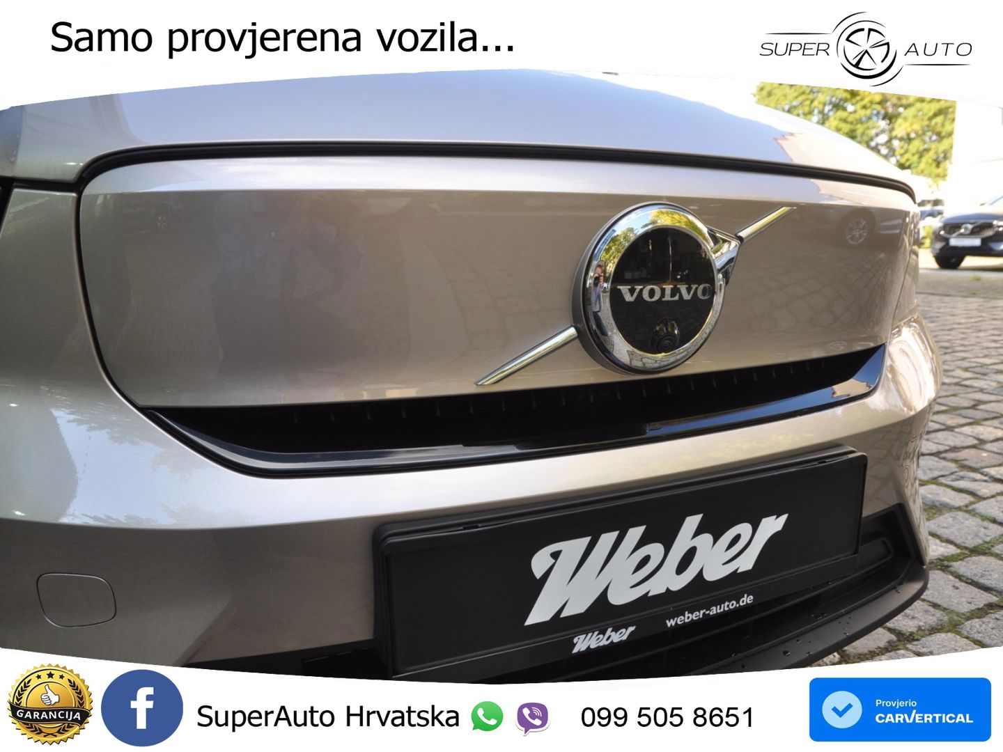 Volvo XC40 Recharge 69 kWh 231 KS Single Motor ACC+GR SJED+360+PANO