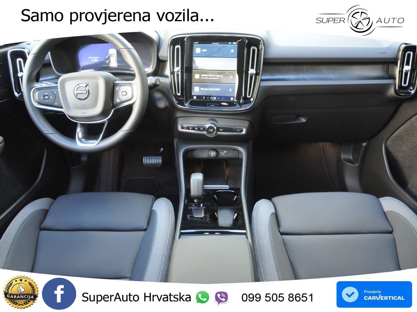 Volvo XC40 Recharge 69 kWh 231 KS Single Motor ACC+GR SJED+360+PANO