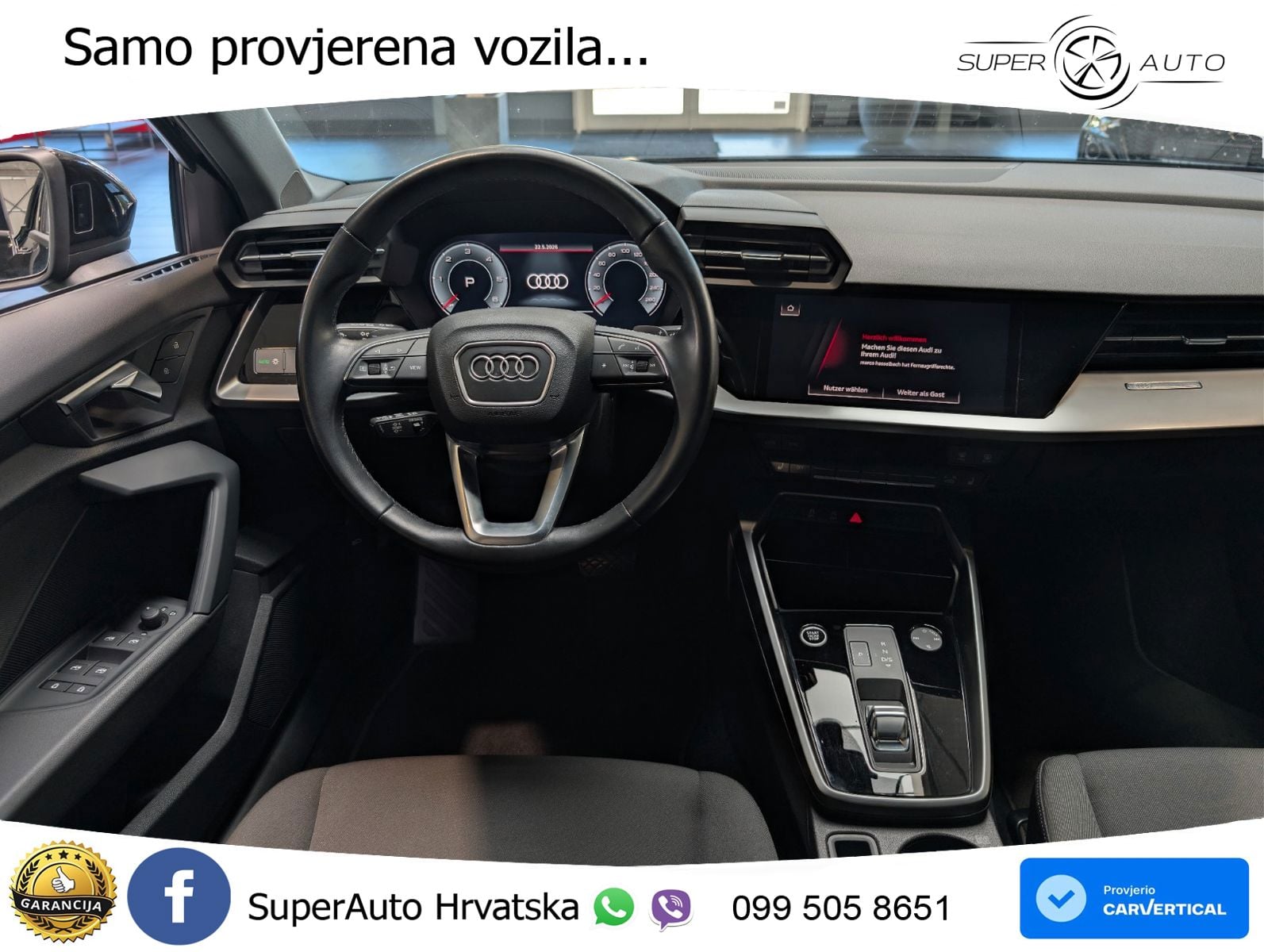 Audi A3 35 TDI (150 KS) S tronic LED+GR SJED+ACC