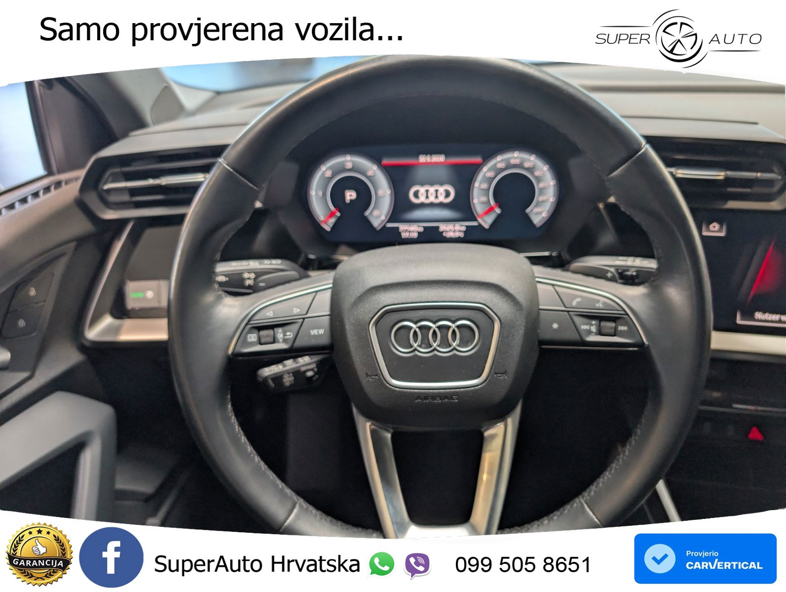 Audi A3 35 TDI (150 KS) S tronic LED+GR SJED+ACC