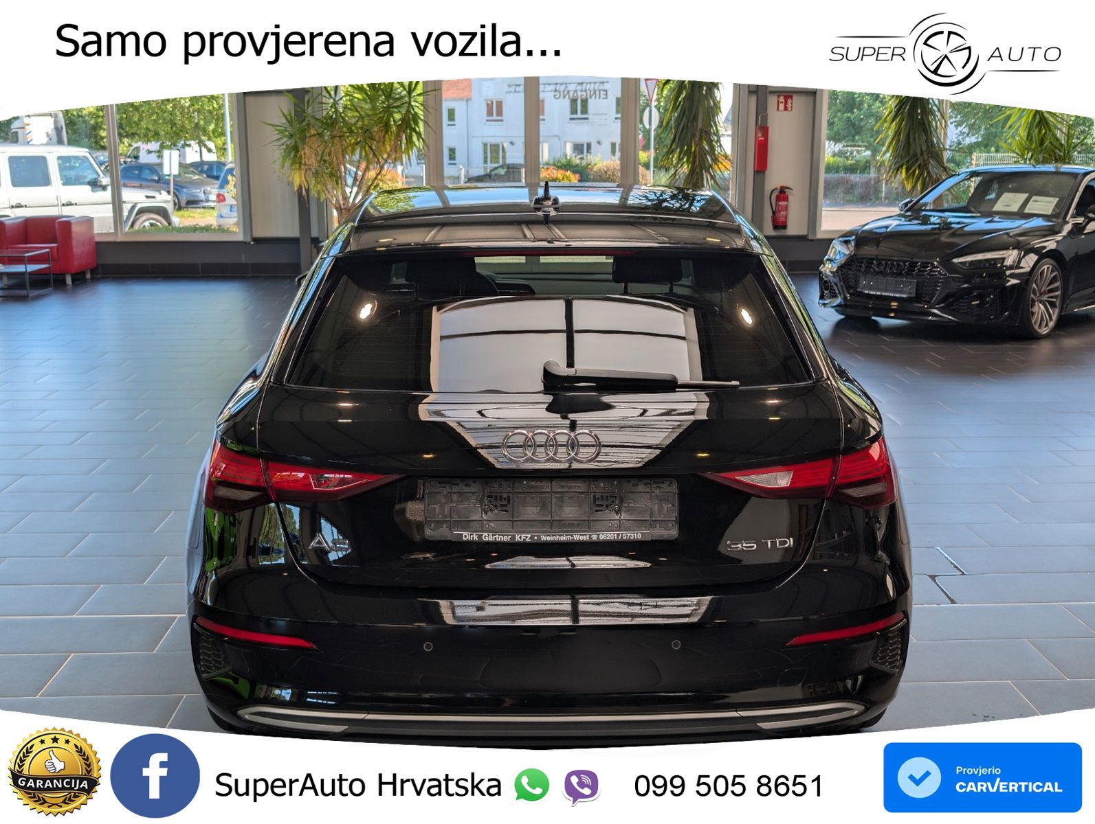 Audi A3 35 TDI (150 KS) S tronic LED+GR SJED+ACC