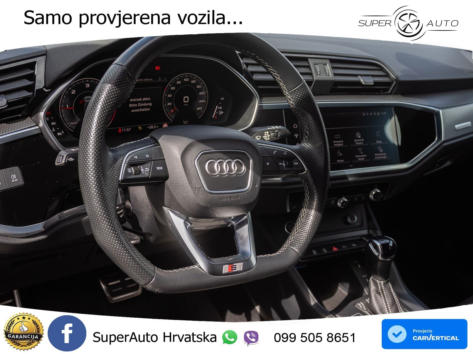 Audi Q3 35 TDI (150 KS) S tronic S line LED+GR SJED+ACC