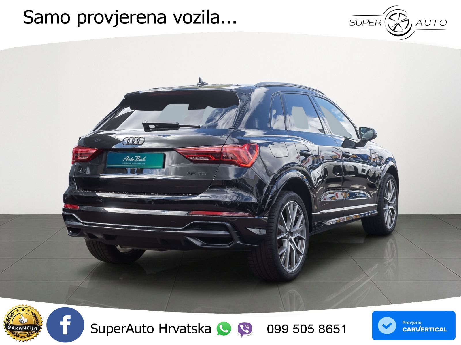 Audi Q3 35 TDI (150 KS) S tronic S line LED+GR SJED+ACC