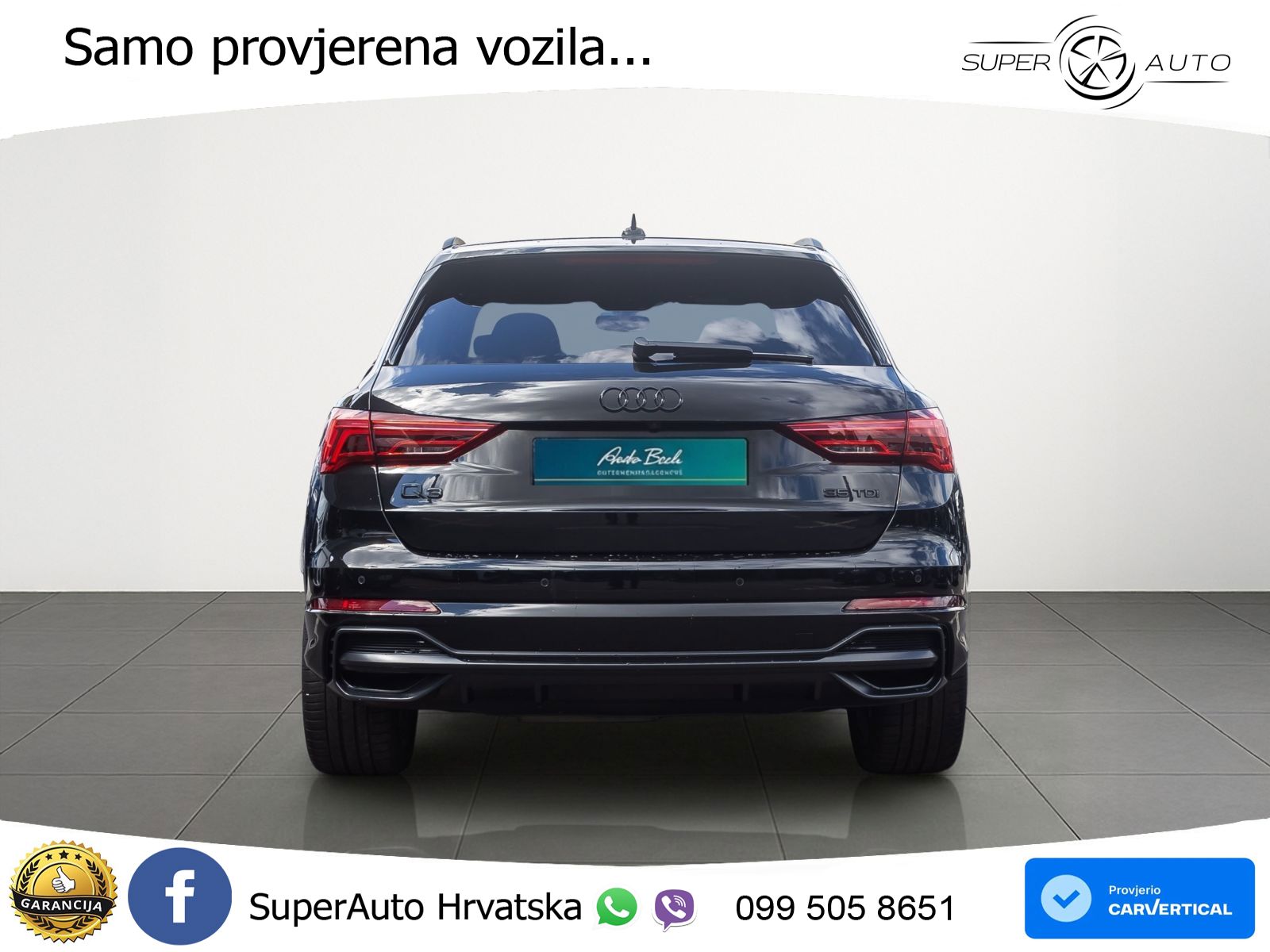 Audi Q3 35 TDI (150 KS) S tronic S line LED+GR SJED+ACC