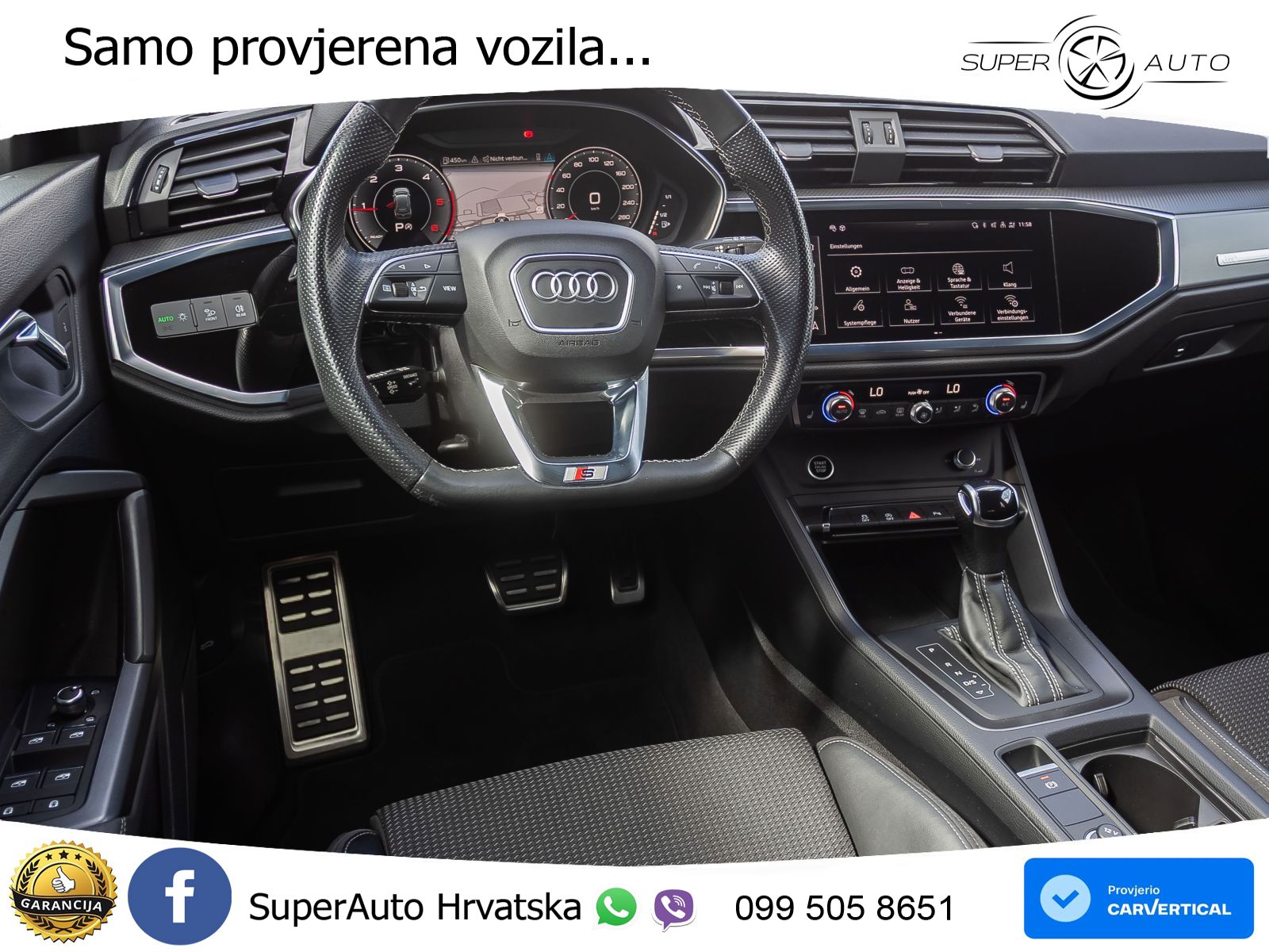 Audi Q3 35 TDI (150 KS) S tronic S line LED+GR SJED+ACC