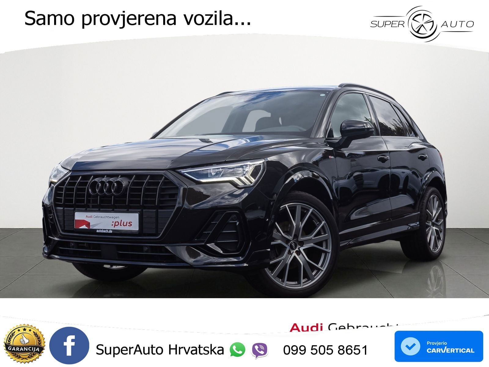 Audi Q3 35 TDI (150 KS) S tronic S line LED+GR SJED+ACC