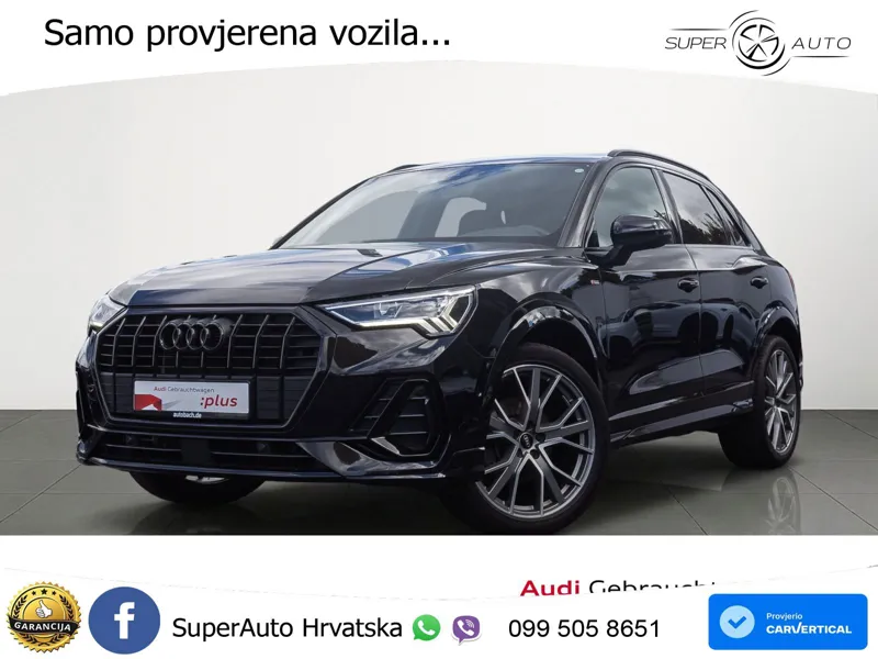 Audi Q3 35 TDI (150 KS) S tronic S line LED+GR SJED+ACC