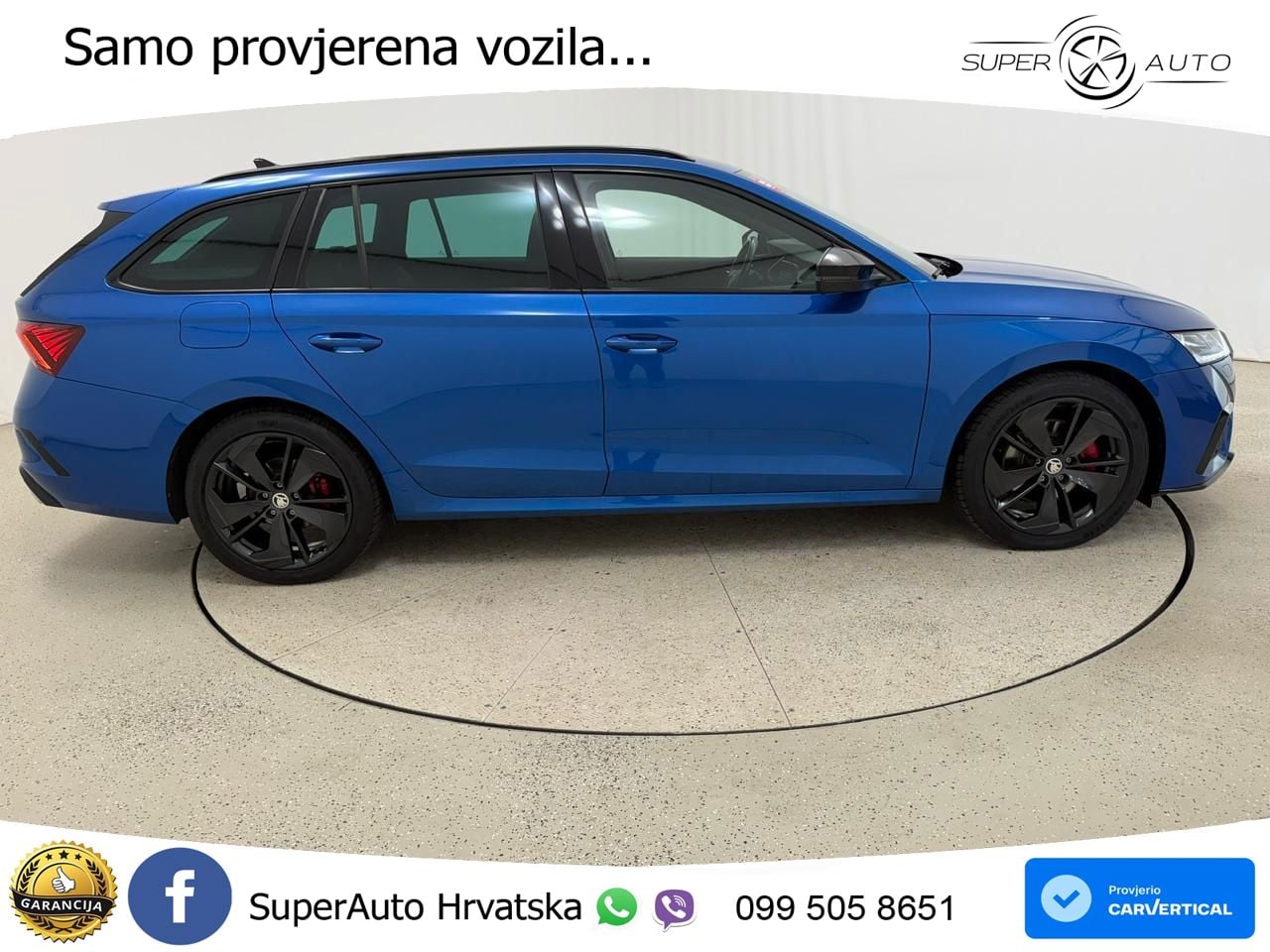 Škoda Octavia Combi RS 2.0 TDI (200 KS) DSG LED+GR SJED+ACC