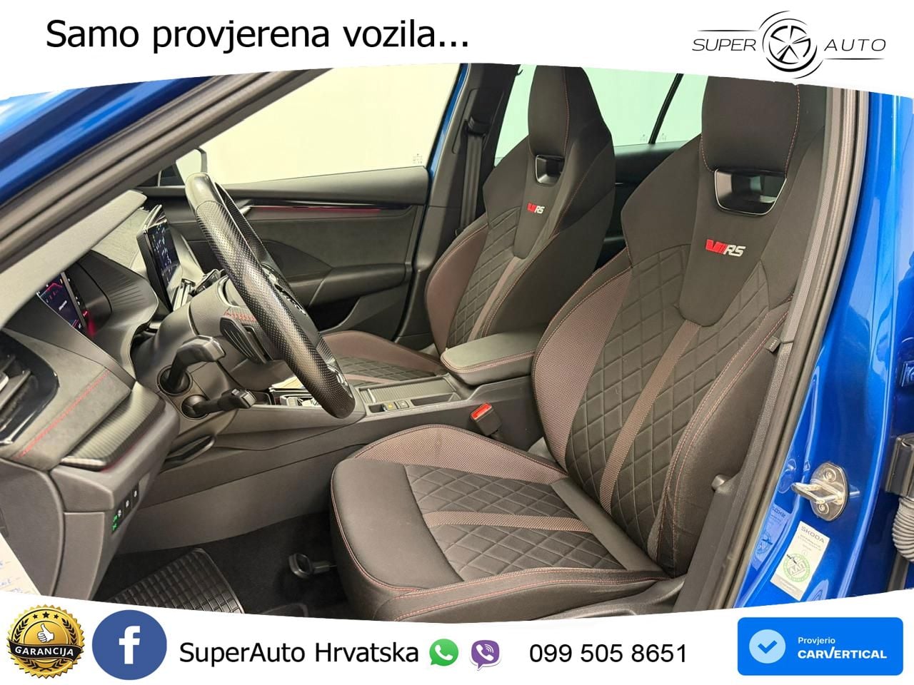 Škoda Octavia Combi RS 2.0 TDI (200 KS) DSG LED+GR SJED+ACC
