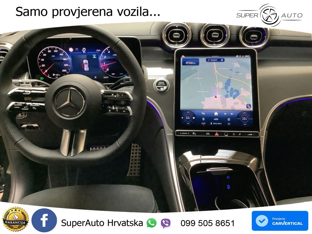Mercedes GLC 200 (204 KS) 4MATIC 9G-TRONIC AMG LED+GR SJED+ACC