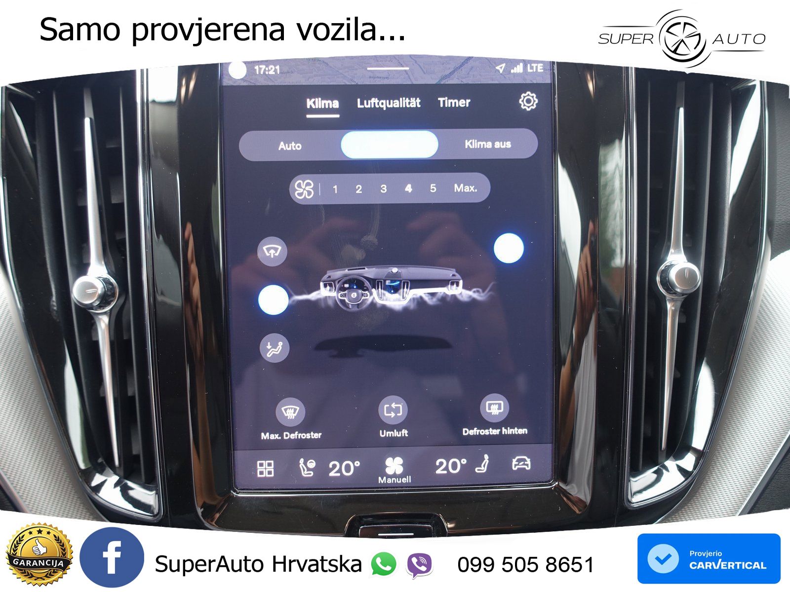 Volvo XC60 B4 Diesel FWD Geartronic LED+GR SJED+ACC