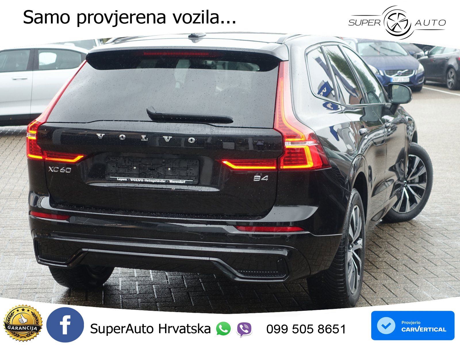 Volvo XC60 B4 Diesel FWD Geartronic LED+GR SJED+ACC