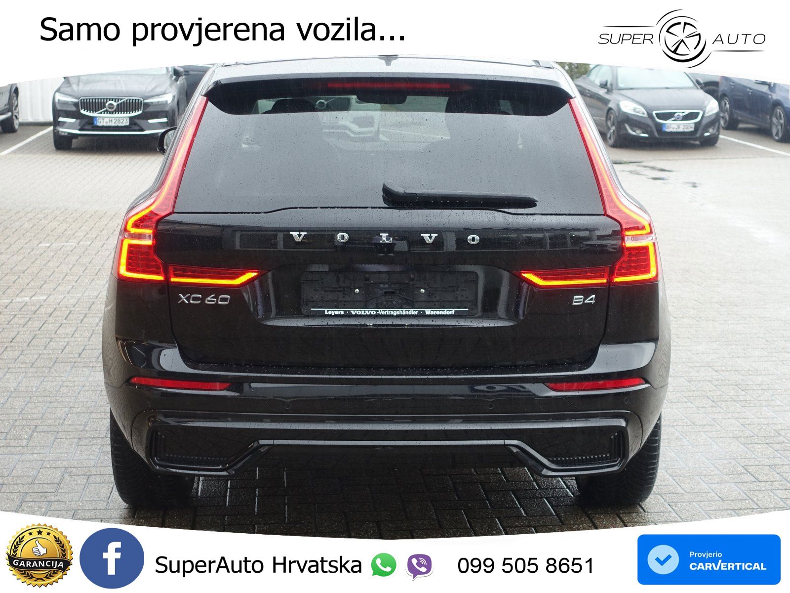 Volvo XC60 B4 Diesel FWD Geartronic LED+GR SJED+ACC