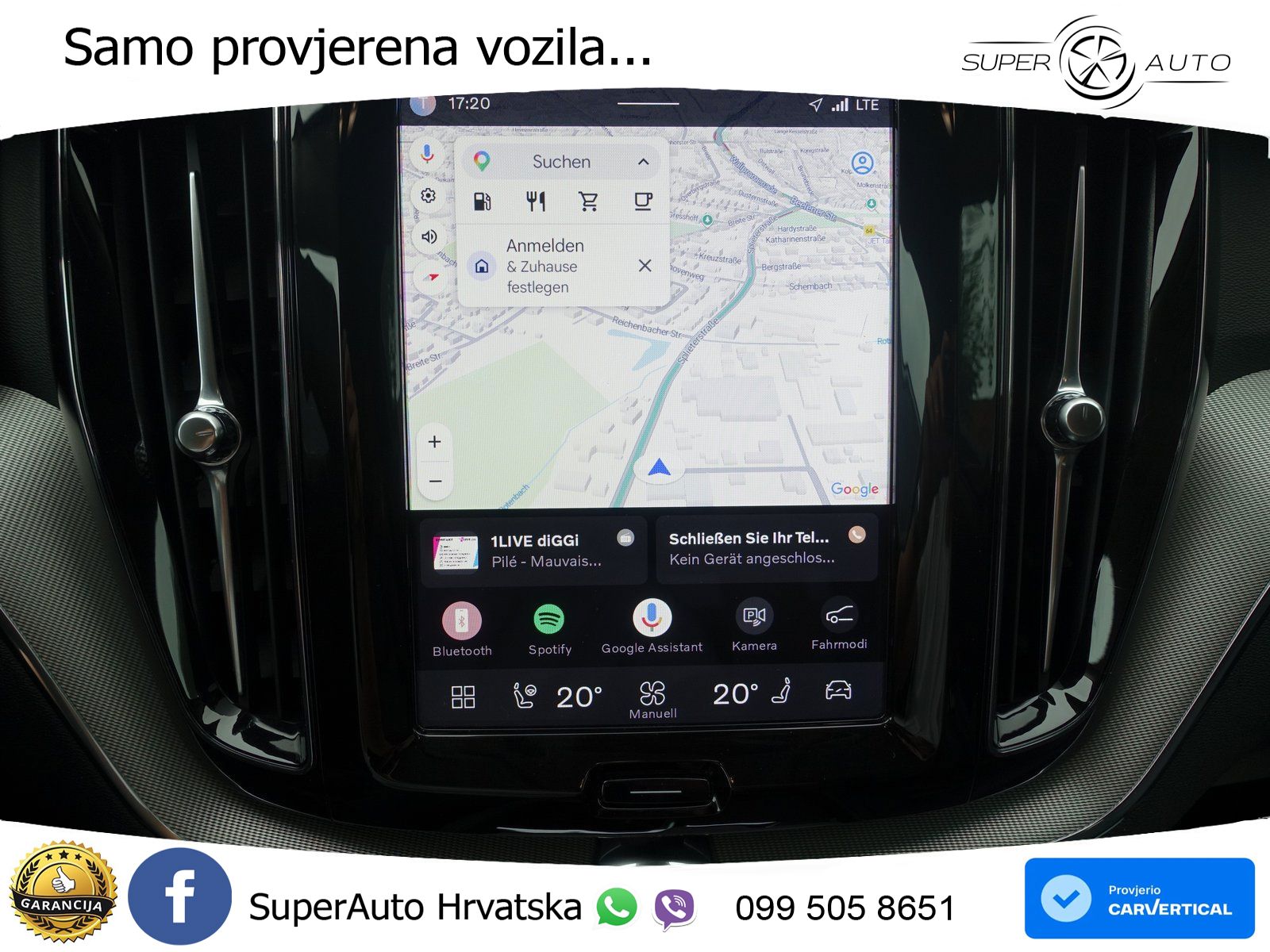 Volvo XC60 B4 Diesel FWD Geartronic LED+GR SJED+ACC